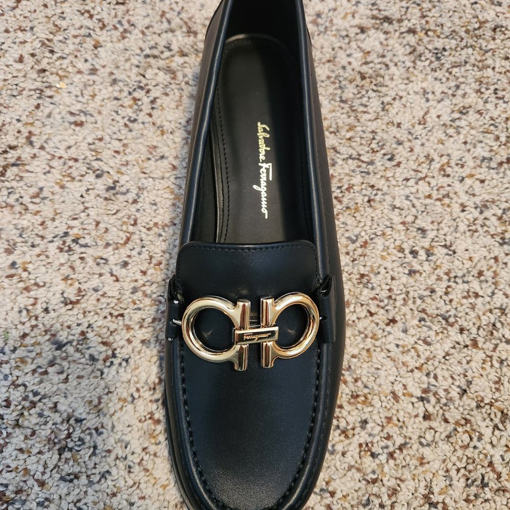 Salvatore Ferragamo Rolo Reversible Bit Loafer